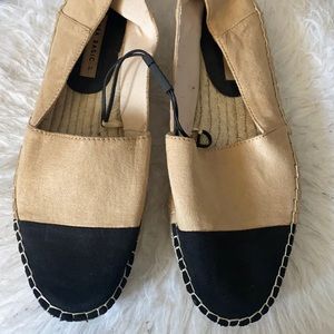 Tan Zara Espadrille Slip-Ons
